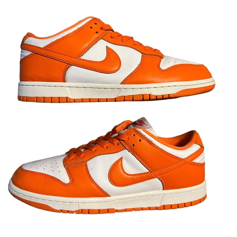 Nike Dunk Low Syracuse Size 11 Orange White SB SKATEBOARD SHOES SNEAKERS